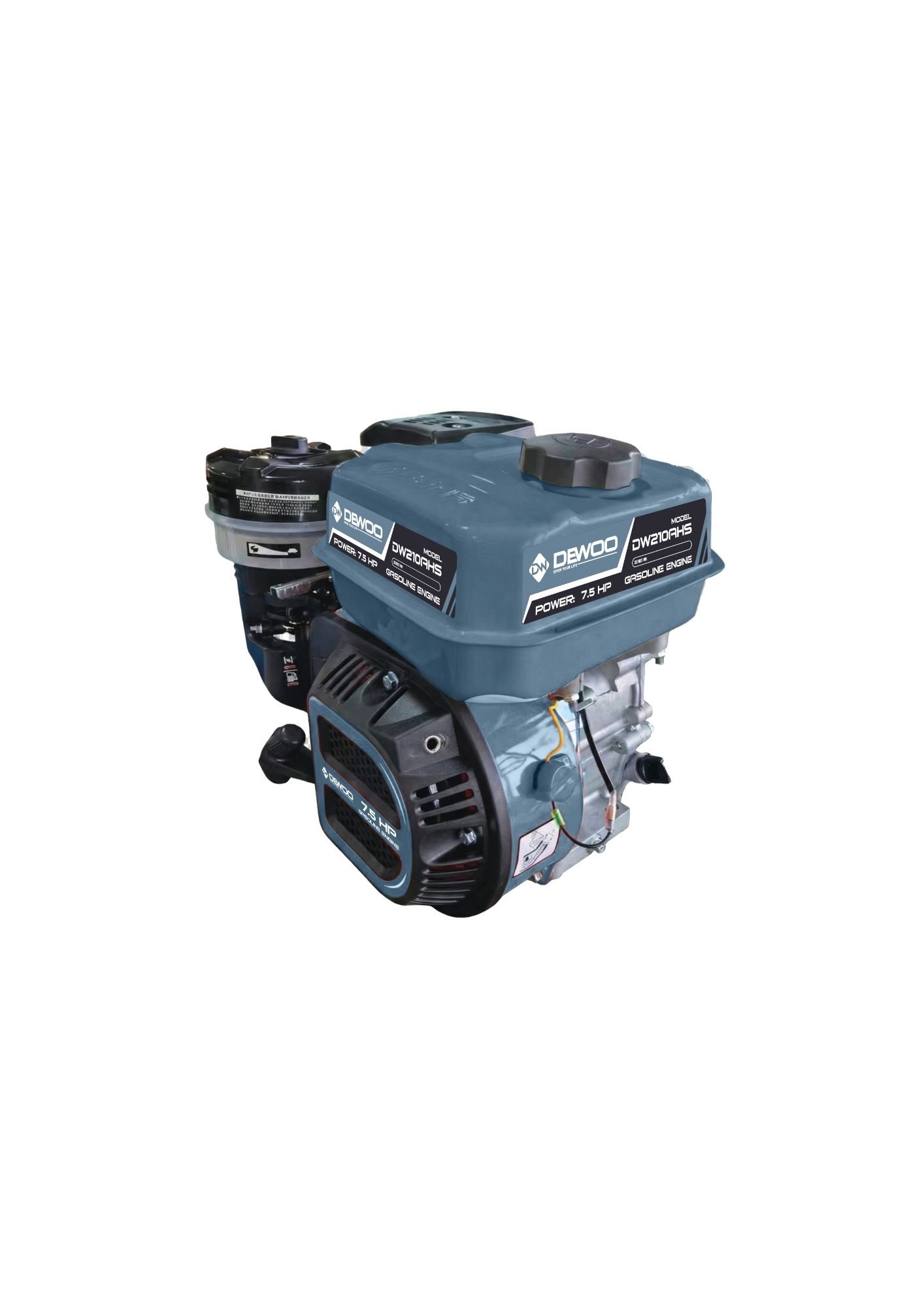 Máy nổ DW210AHS 7.5HP (Cốt xéo) 