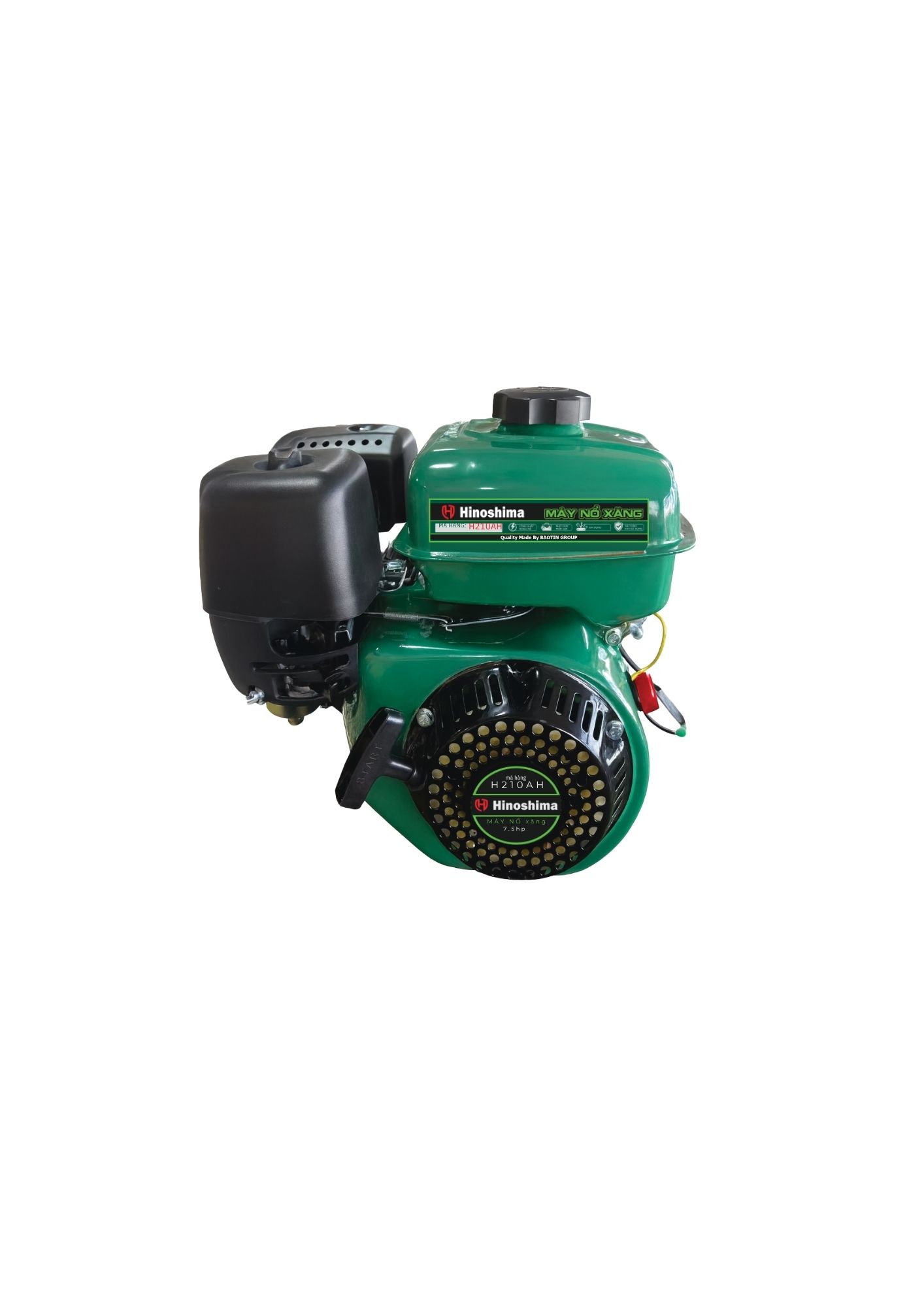 Máy nổ 7.5HP (cốt xéo)  (Hai li xăng) H210AH