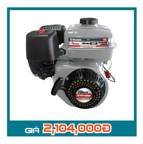 Máy nổ 6.5HP (Hai li xăng) H200AG